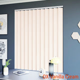 （5 COLOURS) VERTICAL BLIND - OX SERIES (BLACKOUT)