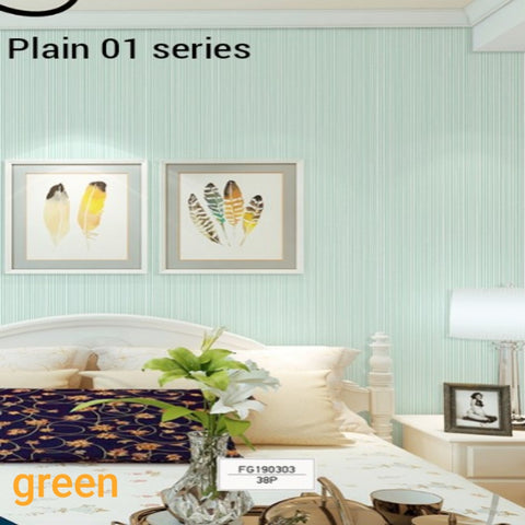 (Malaysia) Wallpaper Luxury-line plain 01 series Home Wall Deco