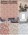 Wallpaper malaysia brick pattern