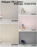 Wallpaper plain pattern KL supply and install
