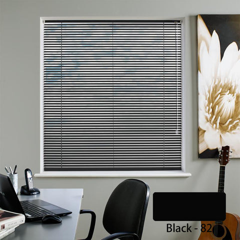 Aluminium Venetian blind-Black 82 - Bosita Decor