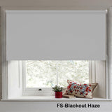Blackout Roller Blind Focus YM Haze Fabric Sample