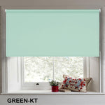 MALAYSIA | (6 Colours) Roller blind-Blackout KT  GREEN WINDOW BLIND BUY ONLINE