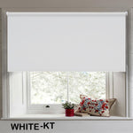 MALAYSIA | (6 Colours) Roller blind-Blackout KT  WHITE  WINDOW BLIND BUY ONLINE
