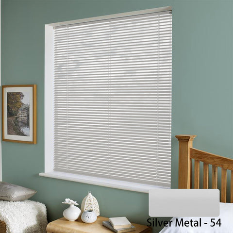 MALAYSIA | ALUMINIUM VENETIAN BLIND SILVER METAL WINDOW BLIND ONLINE BUY